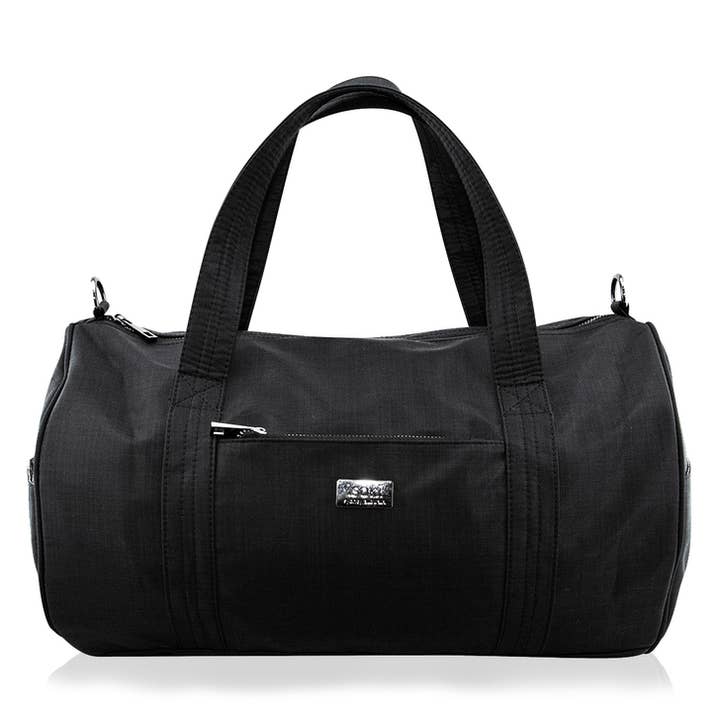 Kingston Duffle Bag - Black Nylon for wholesale by Isoki (UK)