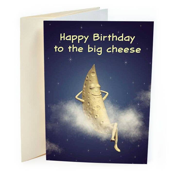 St Thomas Greetings - Wholesale Birthday Card - Happy Birthday To The Big Cheese