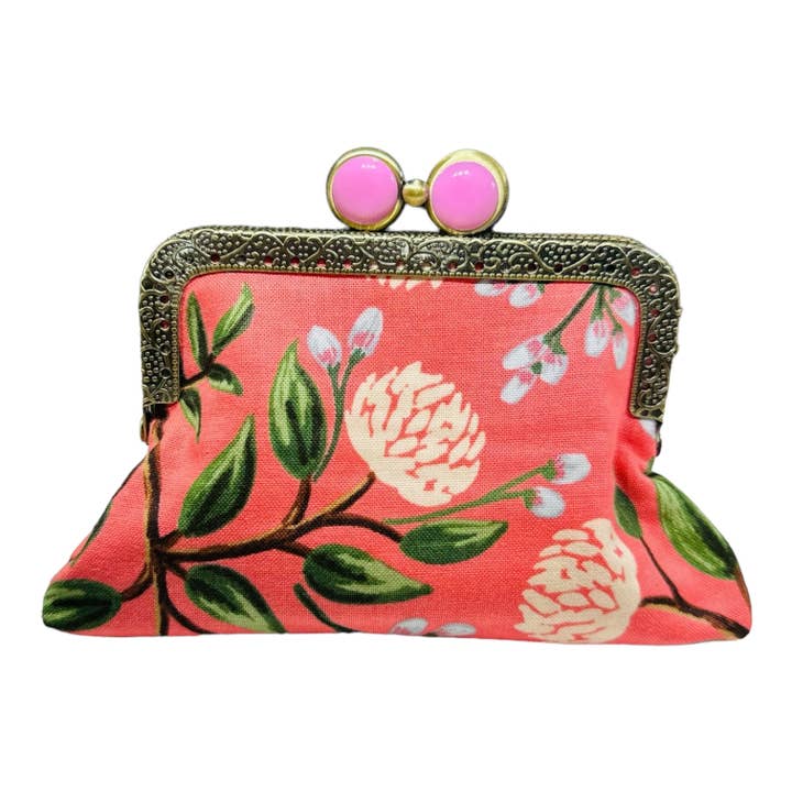 Kiki & Syds - Wholesale Clutch Bag - Women's - Kiki & Syds ON THE GO Credit Card Clutch - PEONY Sorbet 7