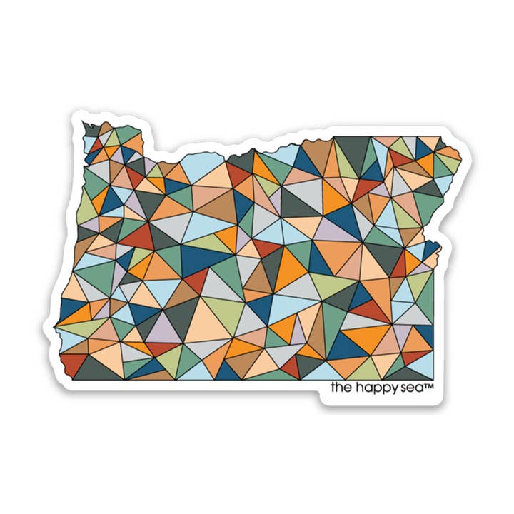 4" Oregon Sticker for wholesale by The Happy Sea