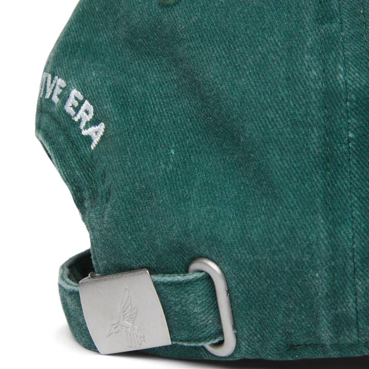 Urban Native Era - Wholesale Baseball Cap - Unisex - 'YOU ARE ON NATIVE LAND' DAD CAP - DARK GREEN
