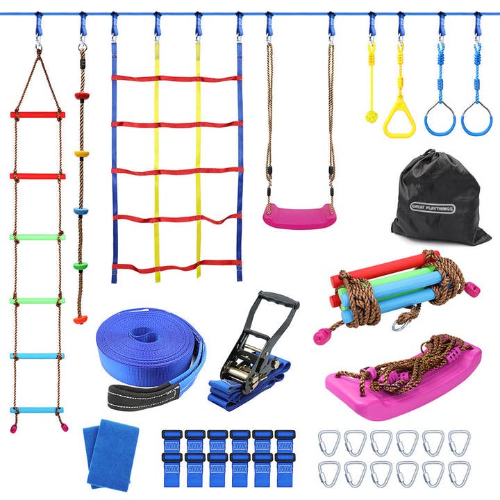 Ninja Warrior Obstacle Course with 8 accessories and other Purchase Wholesale hauptlieferant obst und gemüse 2022. Free Returns & Net 60 Terms on Faire trending on Faire.