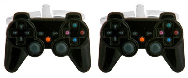 Dalaco - incorporating David Aster – wholesale Cufflinks – Ps3 Controller Rhodium Plated Cufflinks0