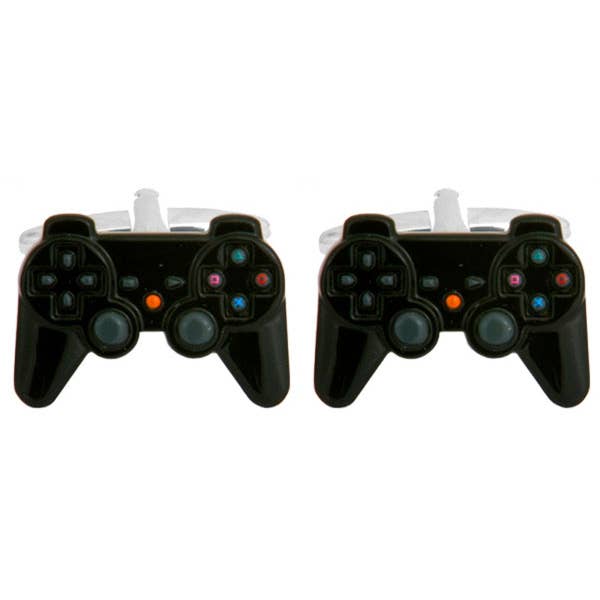 Dalaco - incorporating David Aster – wholesale Cufflinks – Ps3 Controller Rhodium Plated Cufflinks