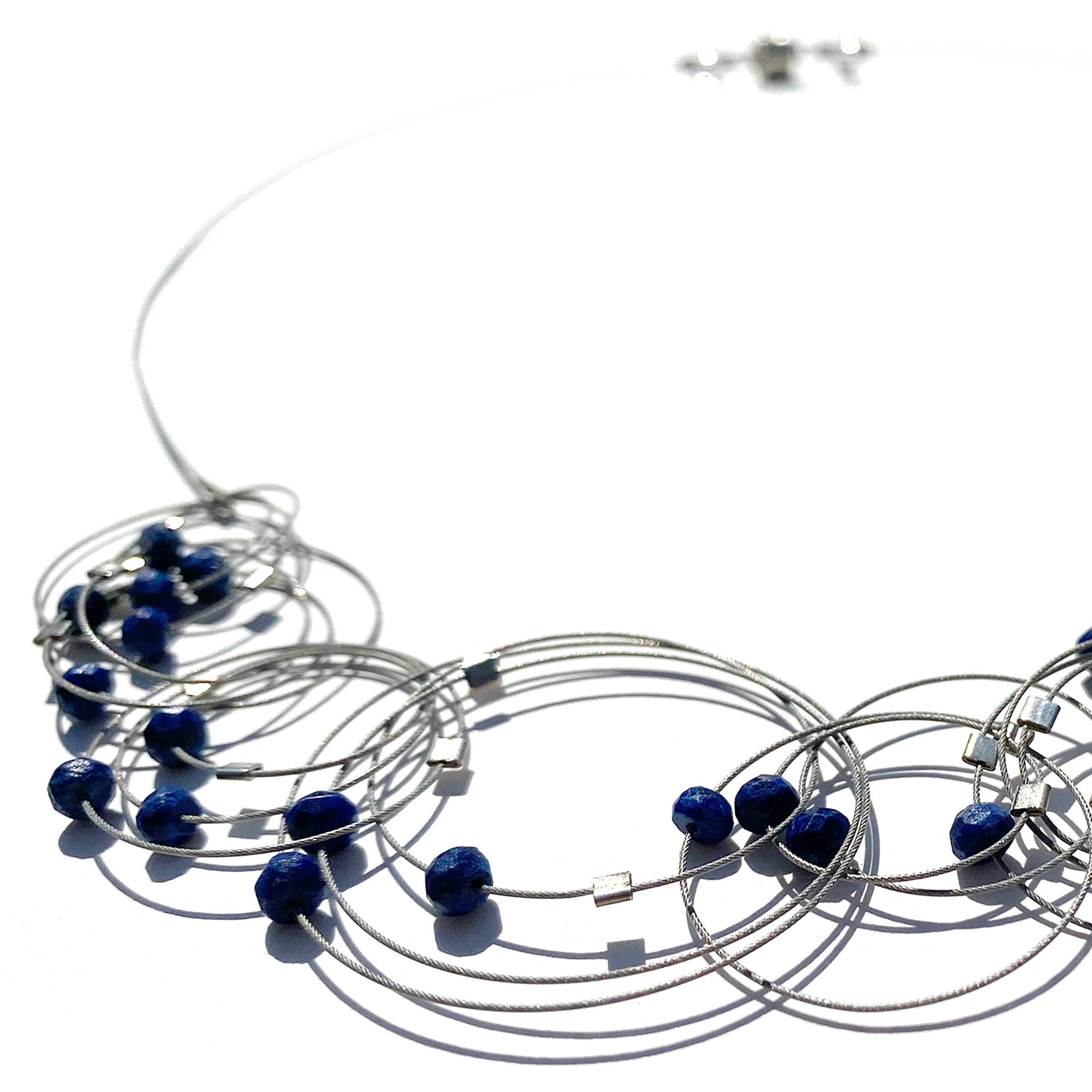 Meghan Patrice Riley – Colar de elos e correntes por atacado – Colar Vertigo33