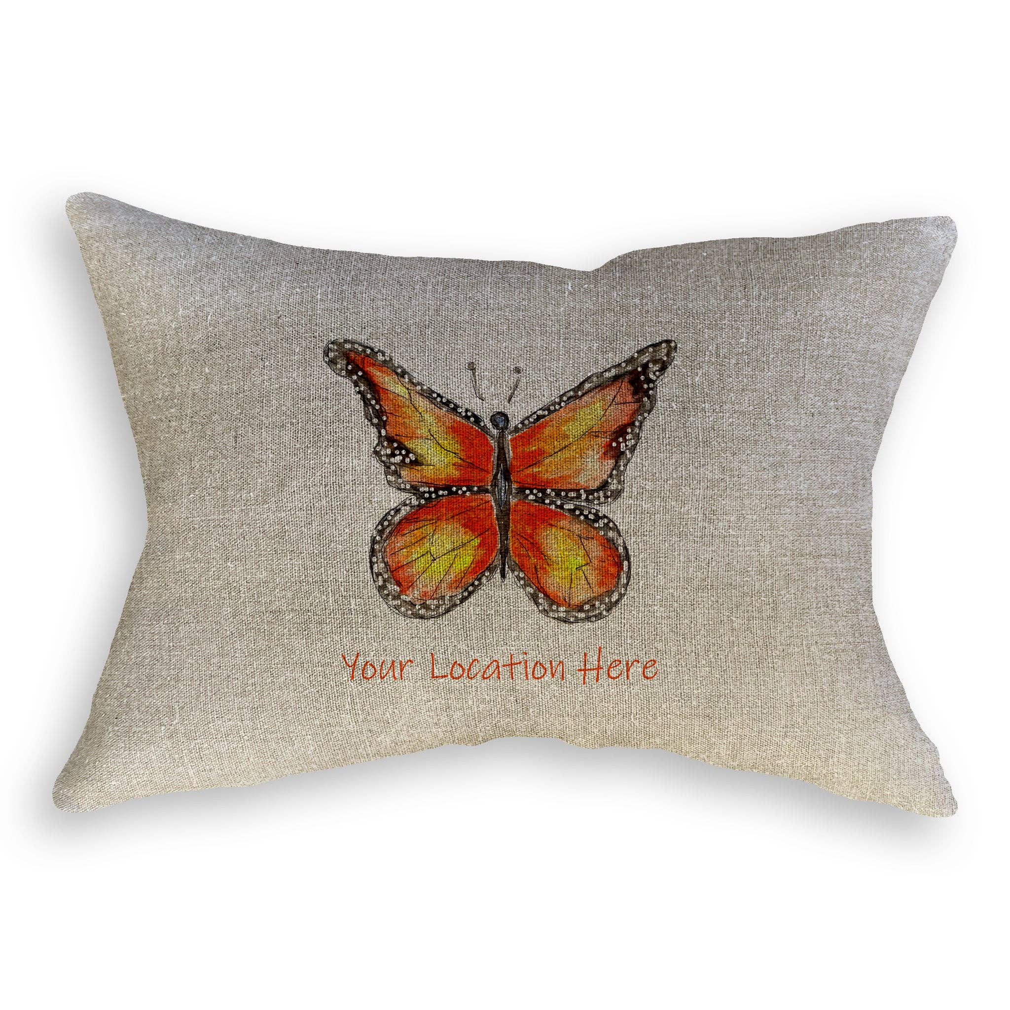 French Graffiti – Engroshandel Viskestykke – Monarch Butterfly med placering8