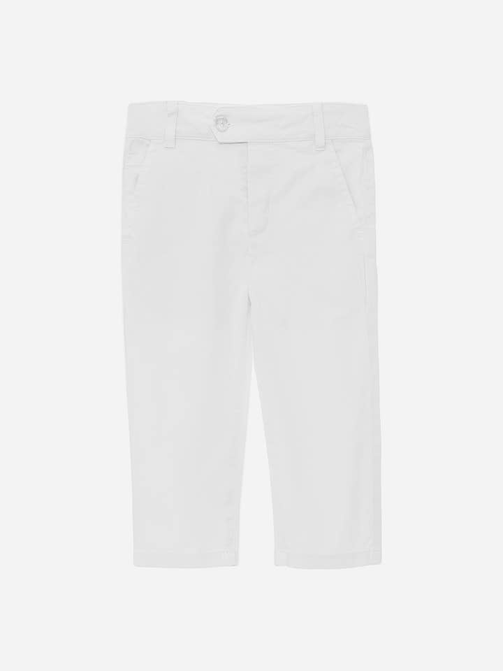 Calças de sarja brancas por atacado de Patachou