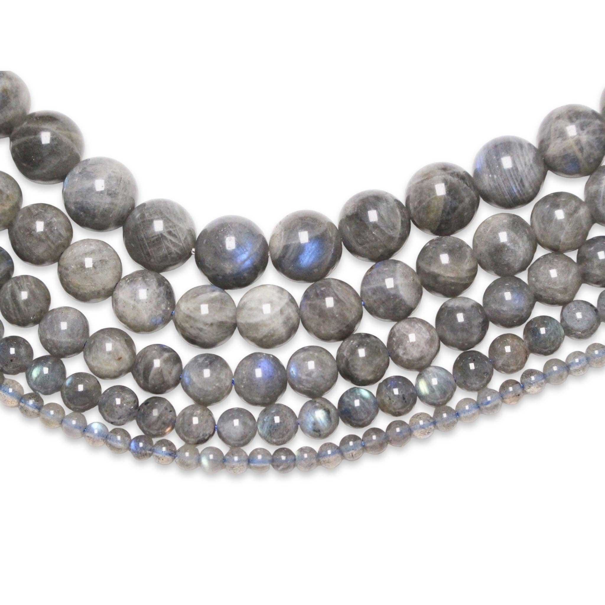 Foliesbijoux - Wholesale Beads - Labradorite A+ bead wire1