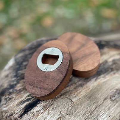 Nickel City Woodworking - Wholesale Bottle/wine opener - Oval shape hardwood bottle opener