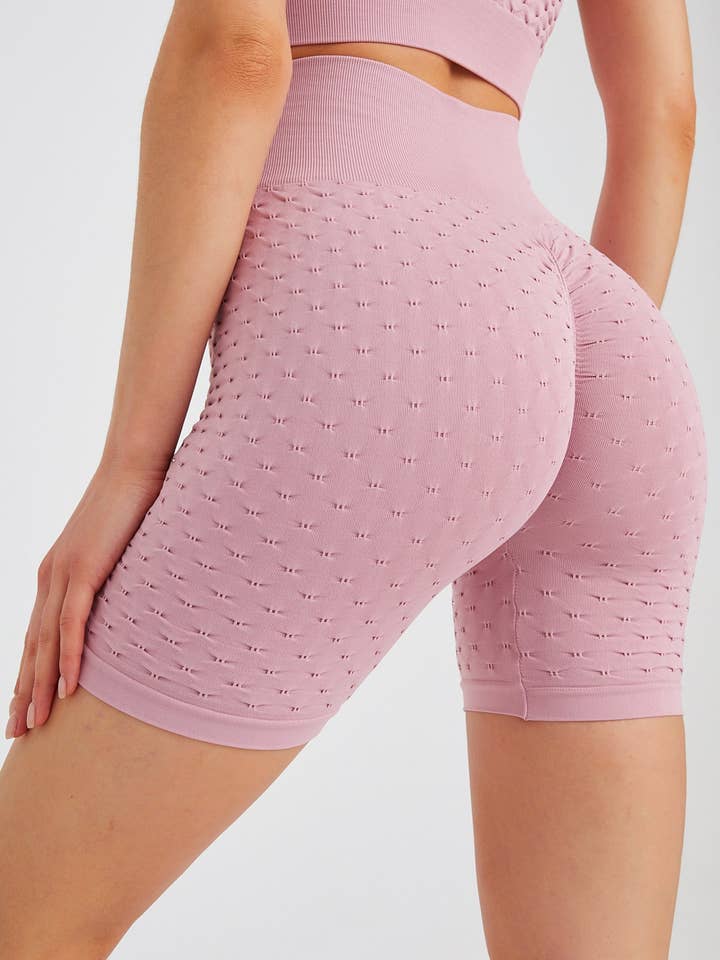 Leif Nelson GmbH – Engroshandel Træningsshorts – til kvinder – Dame Seamless Sport Shorts LN-8429