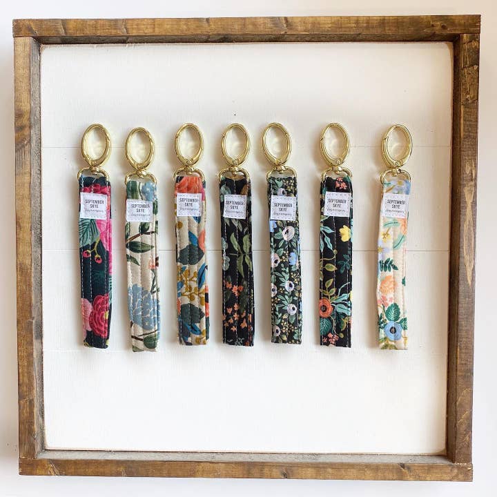 September Skye Bags & Accessories - Wholesale Keychain - Women's - Key fob / key chain / rifle paper fabrics1