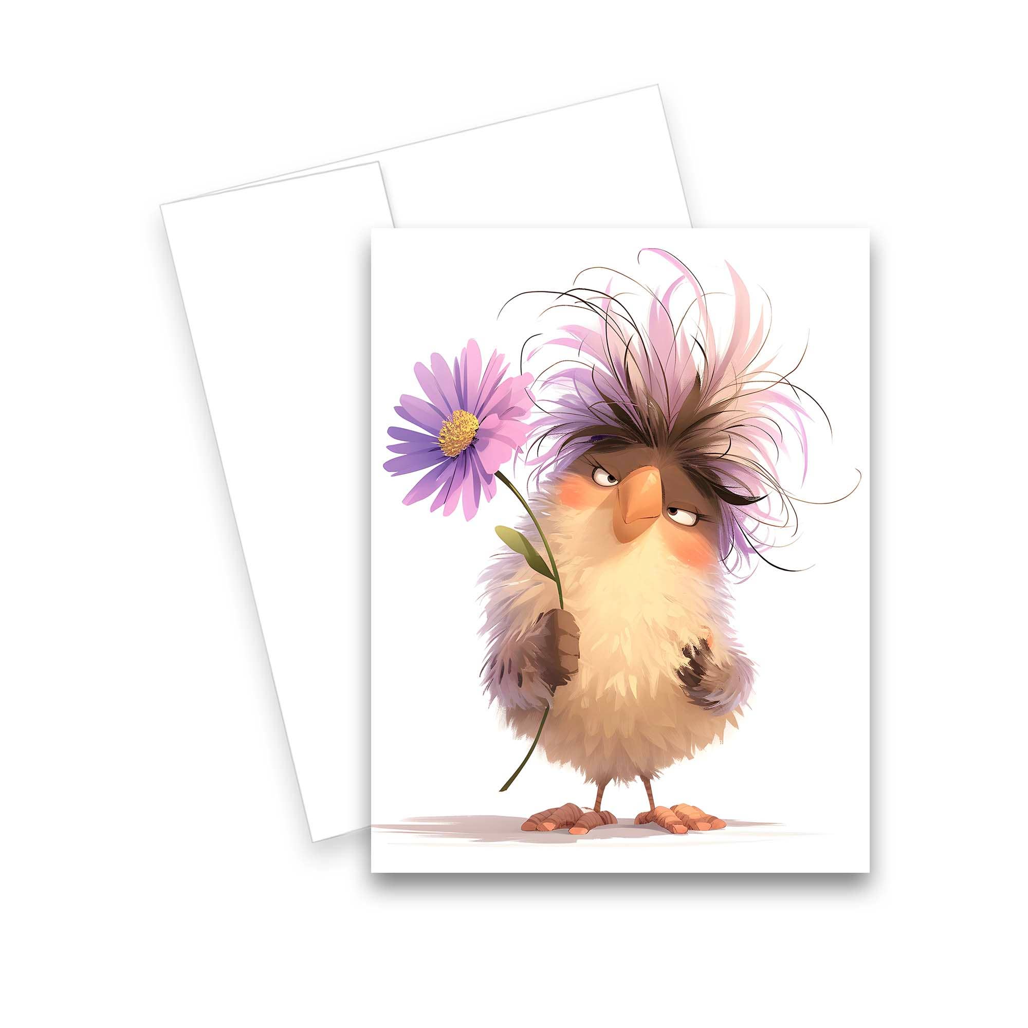 Aria Rae – Cartão de Dia dos Namorados por atacado – Cartões de Saudação com Pássaros Fofos Diversos, Conjunto de 6, Cartão de Dia dos Namorados3