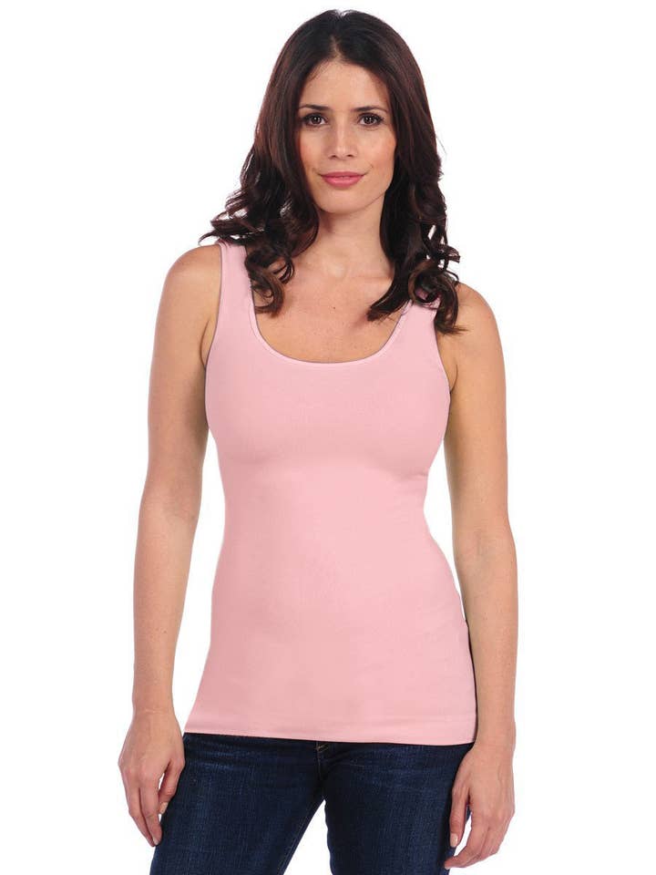 TINA Stephens Italy/Tees By Tina - Wholesale Tank top – Women′s - Seamless Smooth Tank (300ST)30