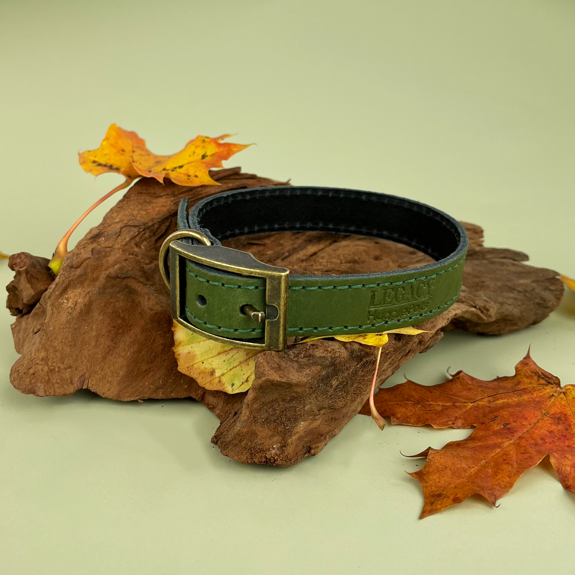 HugglePets – wholesale Pet collar – Dog – HugglePets Legacy Leather Dog Collar37