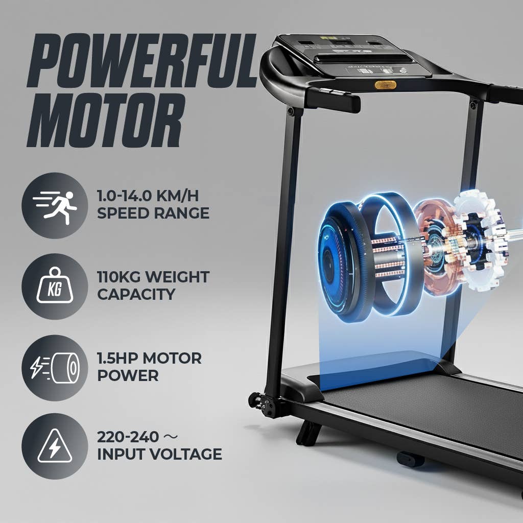 Phoenix Fitness – wholesale Fitness equipment – Folding Running Treadmill3
