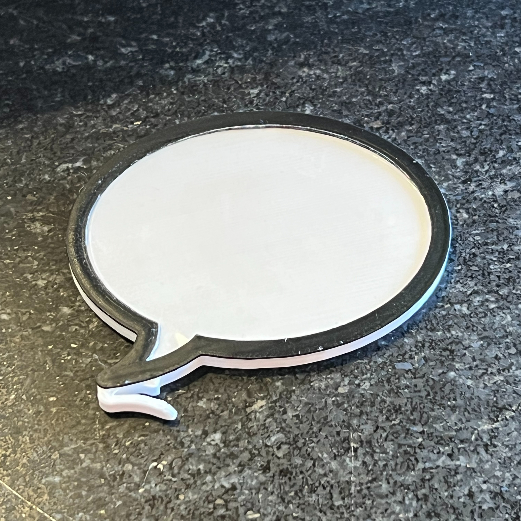 The Cloud Makers - Wholesale Plant Pot - Dry Erase Word Bubble Charm1