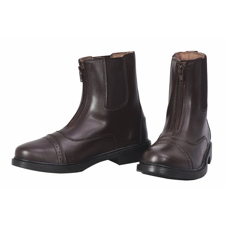 JPC Equestrian - Wholesale Boots - Women's - TuffRider Ladies Starter Front Zip Paddock Boots