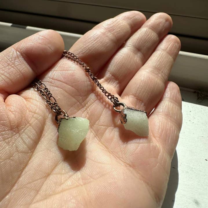 Gratefully Dreaming - Wholesale Pendant/charm necklace - Glow in the Dark Necklace, Copper Electroformed Jewelry3