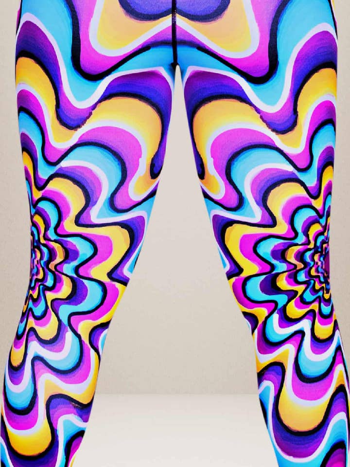 Legging Jelly Time Next Level Pixie Cut au beurre de cacahuète pour la vente par GRRRL