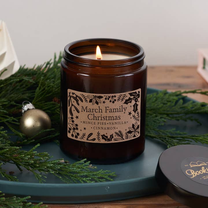 Bookish Candle – Little Women ‘March Family Christmas’ for wholesale by Bookishly (US Duties Paid)