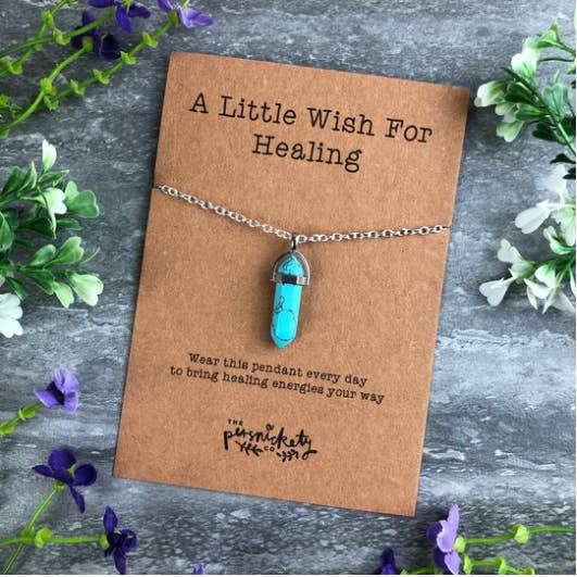 A Little Wish For Healing Necklace for wholesale by The Persnickety Co