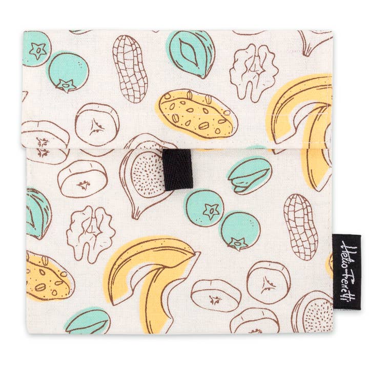 Helio Ferretti - Wholesale Food Storage Wrap/Bag - SMALL SNACK BAG 2 DESIGNS HF2