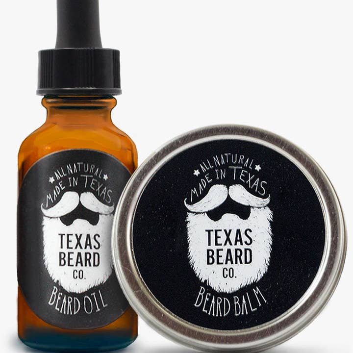 Beard Oil + Balm Combo for wholesale by Texas Beard Company