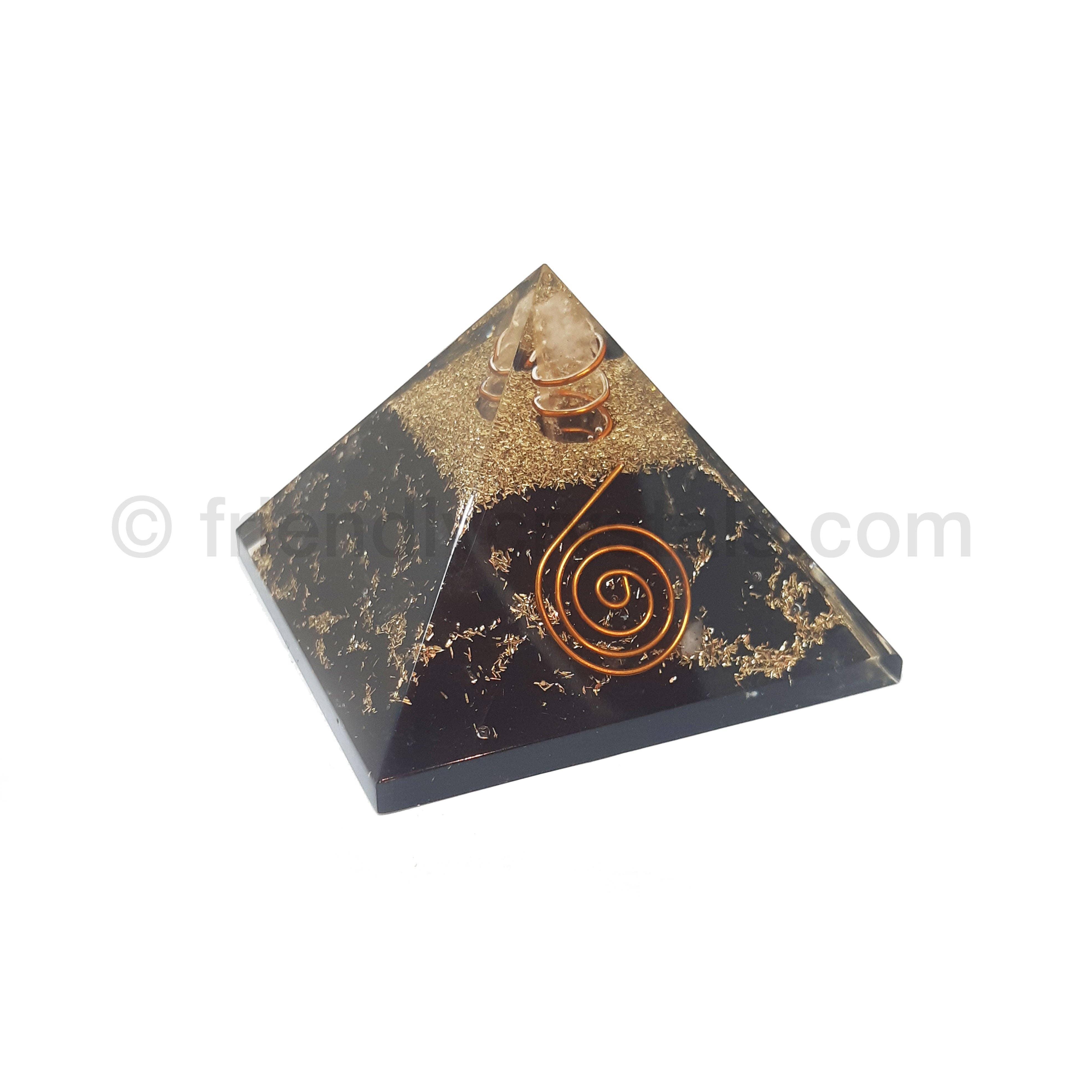 Friendly Crystals - Wholesale Spiritual Stone/Crystal - Shungite Pyramid 65 mm - NEW!0