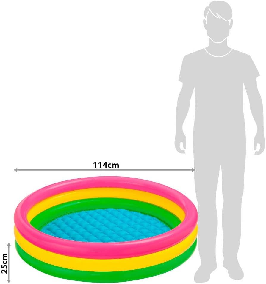 Empire Discount – Insufláveis por atacado – Piscina inflável Intex Glow de 45 polegadas2