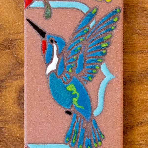 Hummingbirds: Terra Cotta & Turquoise for wholesale by Carly Quinn Designs