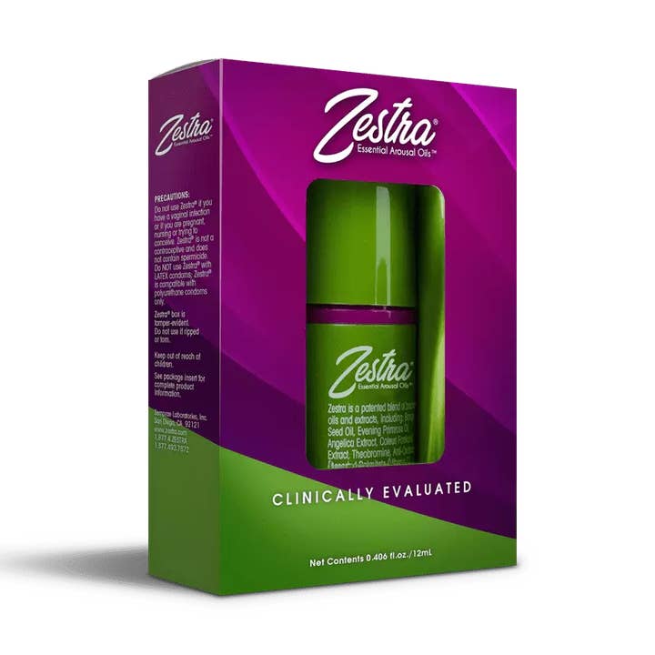 Óleos Essenciais de Excitação Zestra® Frasco Multiuso de 12ml por atacado de Zestra