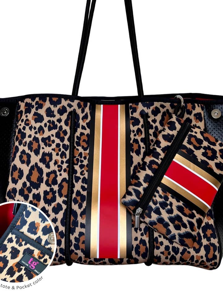 The Adeola Neoprene Tote | shoptaylorgray for wholesale by TAYLOR GRAY