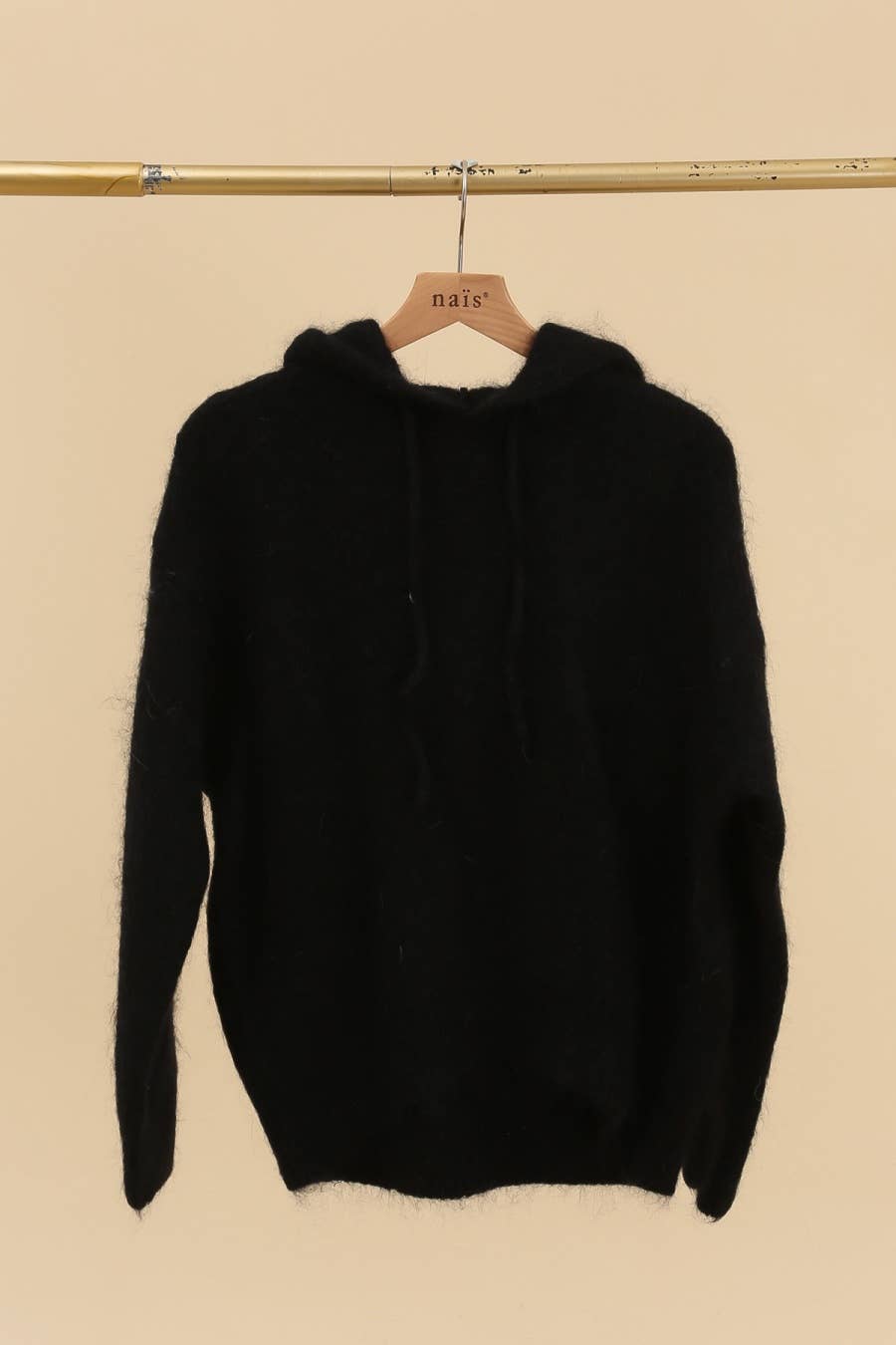 NAÏS PARIS - Wholesale Hoodie - Women's - MOHAIR AND WOOL HOODY-STYLE SWEATER15