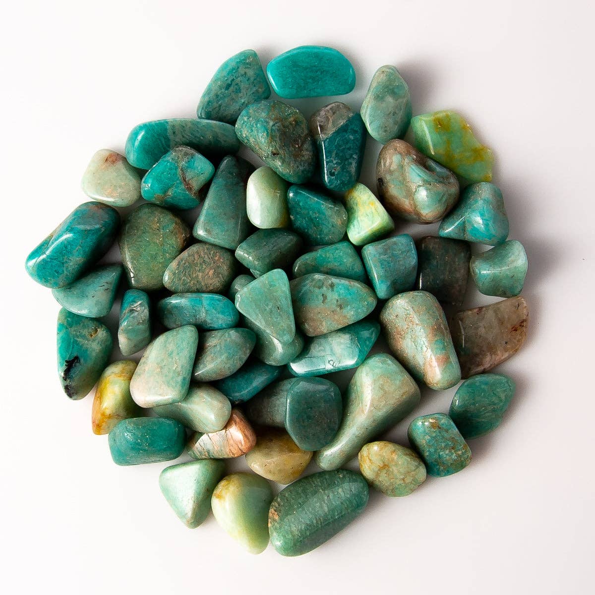 Tree of Life Gems - Wholesale Spiritual Stone/Crystal - Medium Tumbled Amazonite1