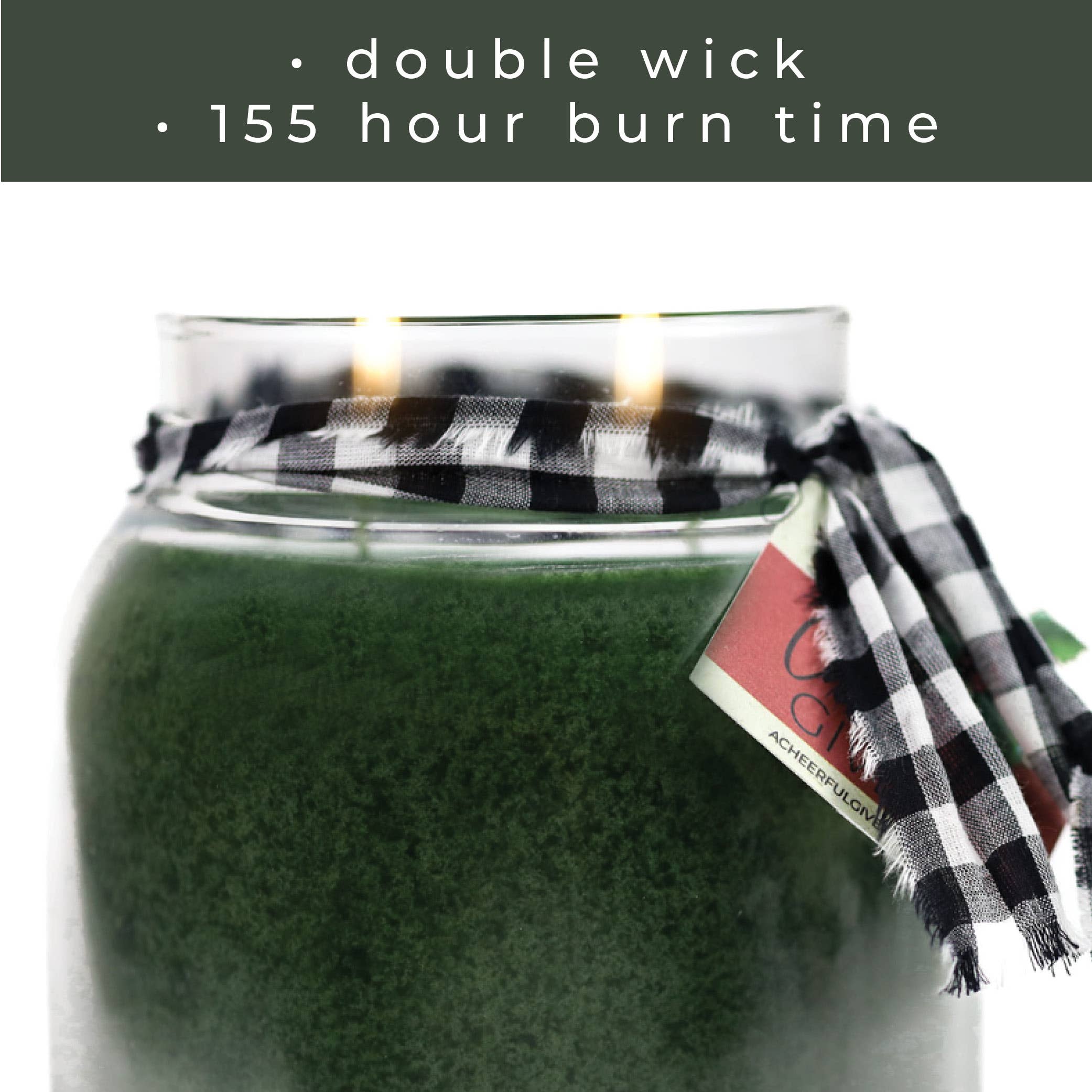 A Cheerful Giver - Wholesale Jar/Filled Candle - KOTL Papa Candle (34oz.) – Snowcapped Pine3