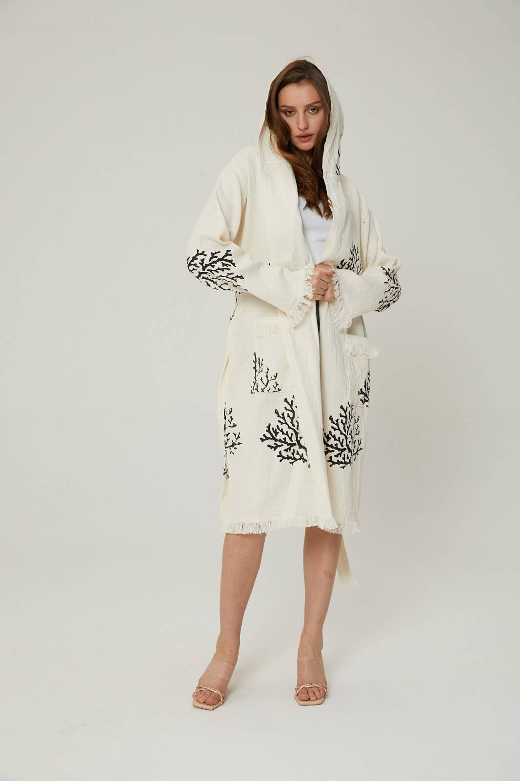 Buld&Co. - Wholesale Robe - Women's - Cotton Bathrobe, Gauze Beach Wear, Kaftan, Kimono0
