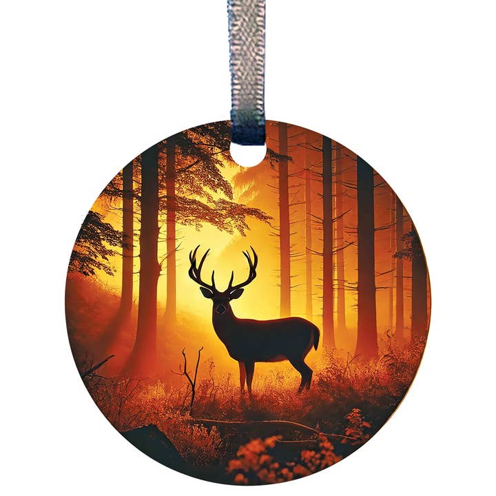 Ornamento Mini Acrílico Pôr do Sol Buck MSC267 da d'ears por atacado de d'ears inc.