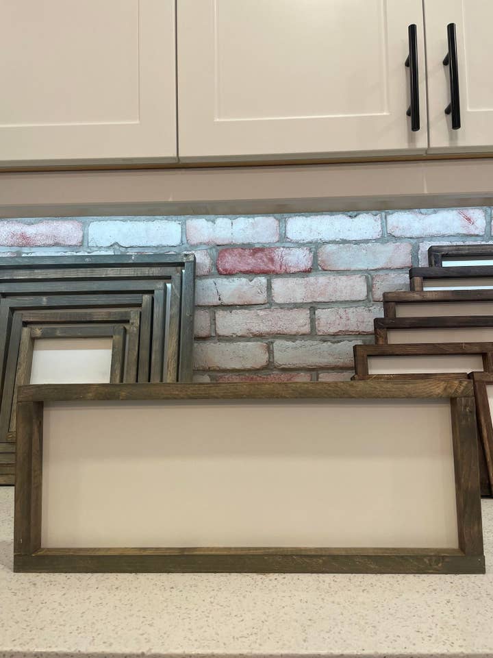 Farmhouse Sign - 8x20" Grey for wholesale by Blank Supply