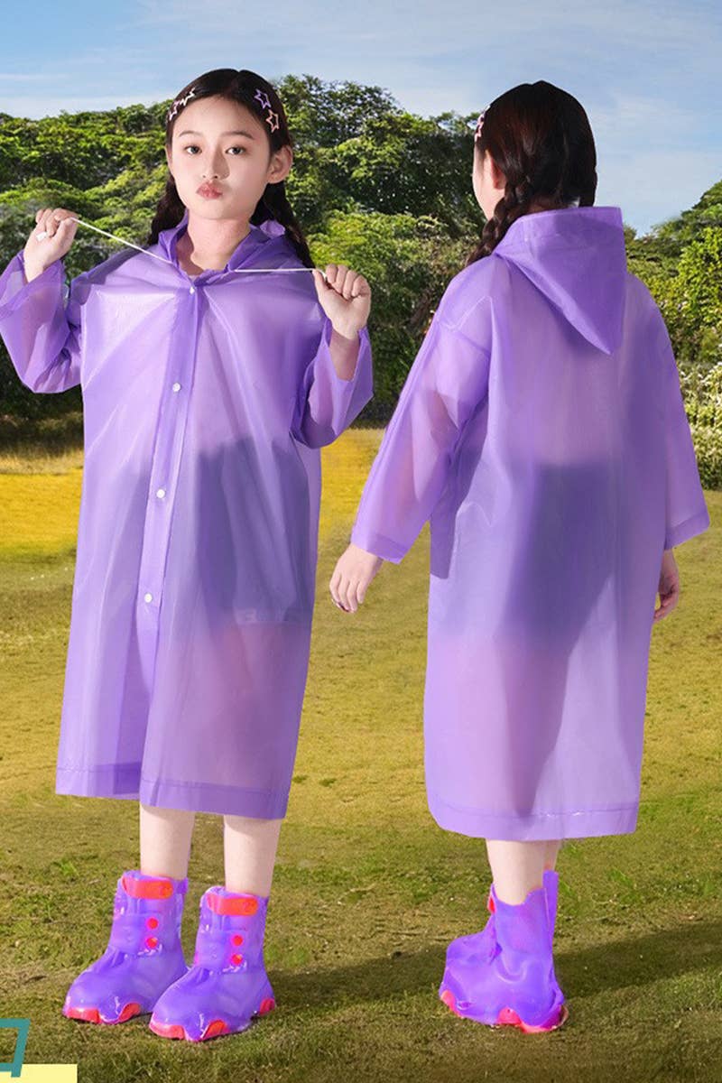 NINEXIS - Wholesale Raincoat - Kids - CWMM8548_OUTDOOR FULL BODY RAINPROOF CHILDREN'S RAINCOAT2