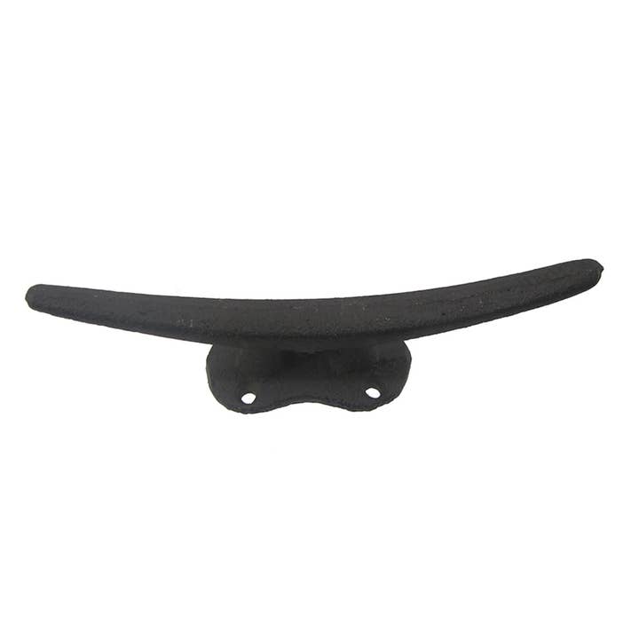 5.75" Rust Brown Cleat - Cast Iron Wall Hook for wholesale by CB Home Collection