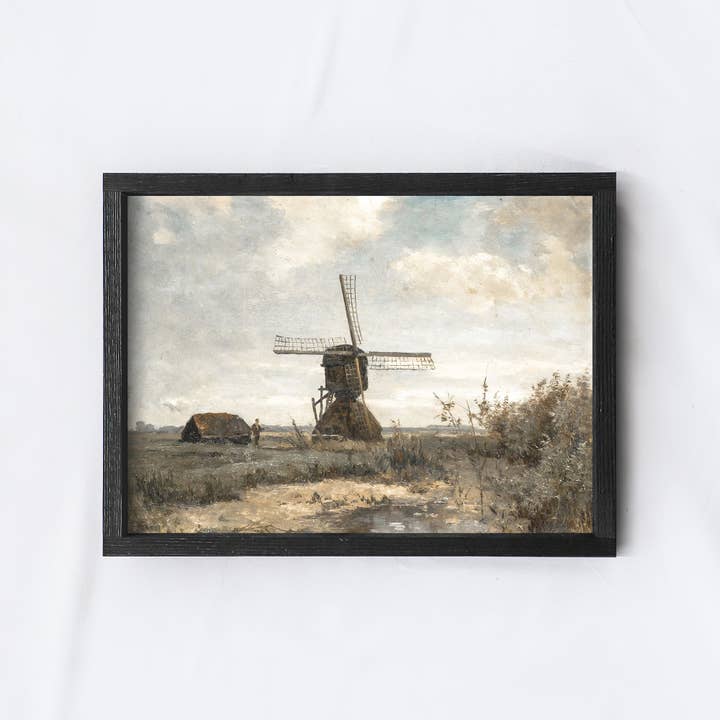 Hoekstra Decor - Wholesale Art Print - Vintage Print Framed | A Sunny Day A87