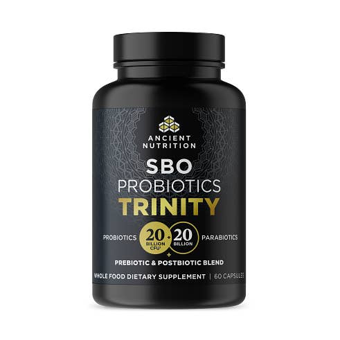 SBO Probiotic Trinity for wholesale by Ancient Nutrition