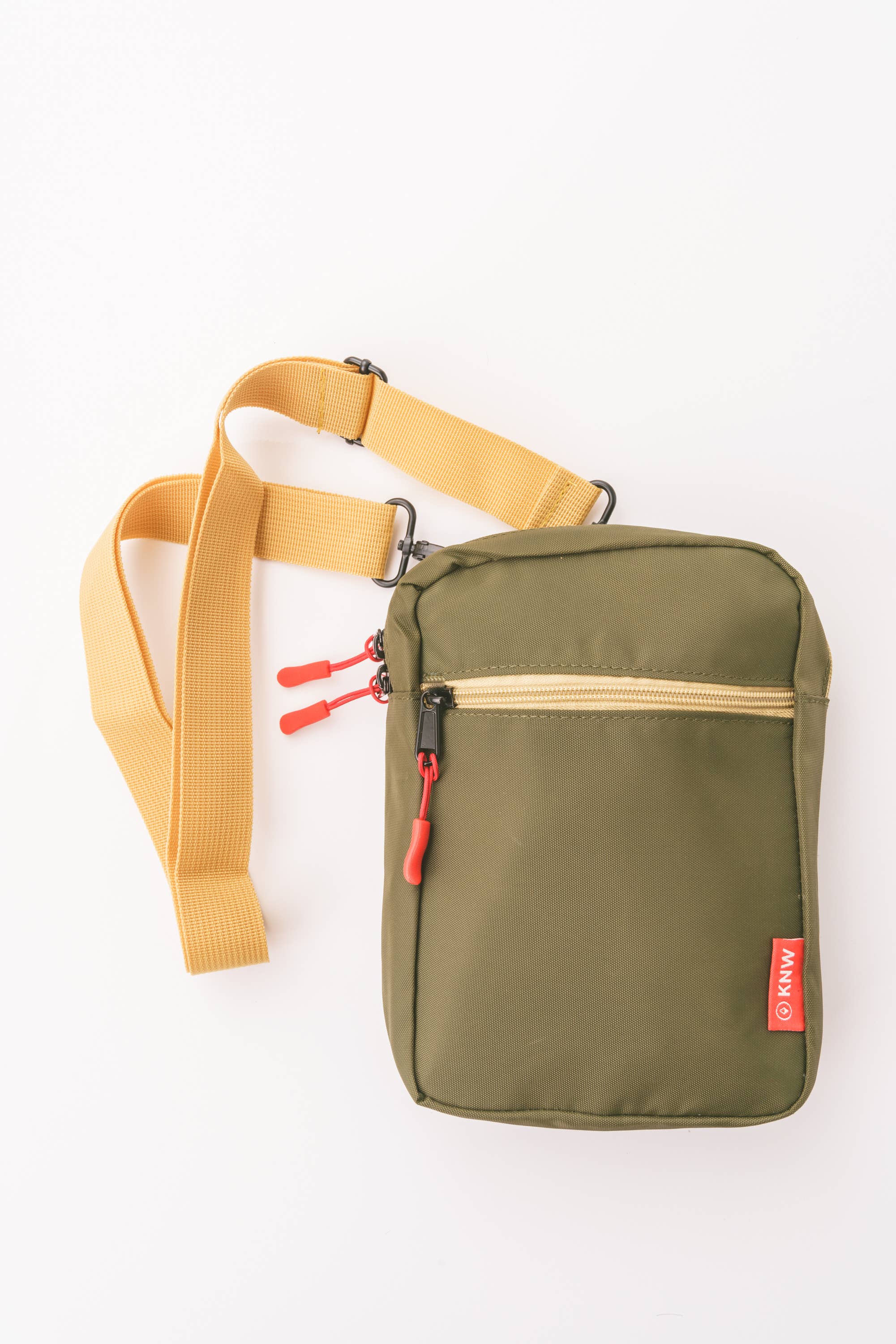 Keep Nature Wild - Wholesale Crossbody Bag - Unisex - Recycled Crossbody Bag | Olive/Khaki1