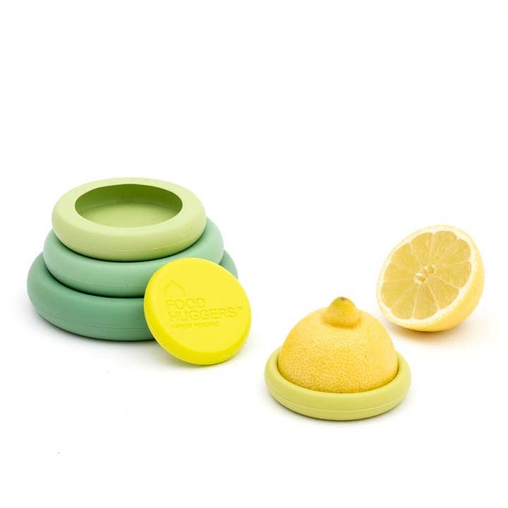 Food Huggers - Wholesale Food Storage Wrap/Bag - BESTSELLER - Sage Green Food Huggers - Set of 5