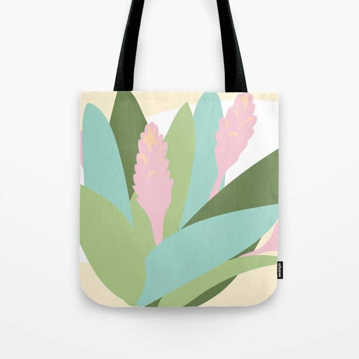 DANESSA - Wholesale Tote Bag - Women's - Tropical Plants Tote Bag10