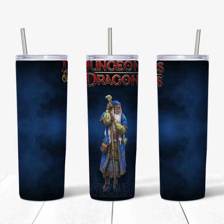 Transfert à gobelet droit D&D Wizard 20 oz pour la vente par Rustic Pineapple