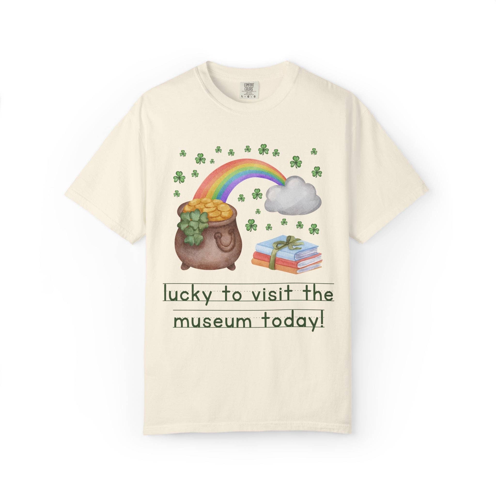 Opal and June - Wholesale Screen Printed T-Shirt - Women's - Lucky to Visit the Museum Today Tee6