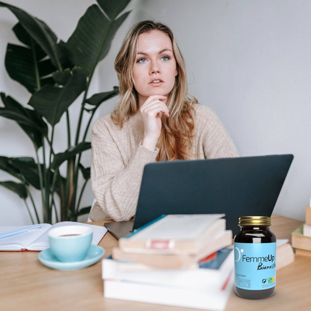 Femmeup - Wholesale Oral Supplement/Vitamin - FEMMEUP WELLNESS Griffonia 5HTP, L-Tryptophan, hops, B1 6 121