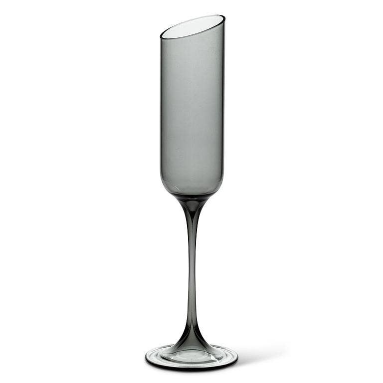 Abbott - Wholesale Champagne Flute - Angle Cut Flute-9.5"H(6oz)4