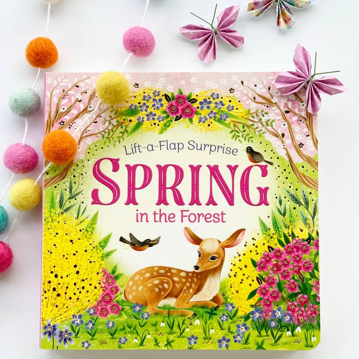 Cottage Door Press - Wholesale Baby & Toddler Book (0-2) - Spring In The Forest Lift-a-Flap Board Book2